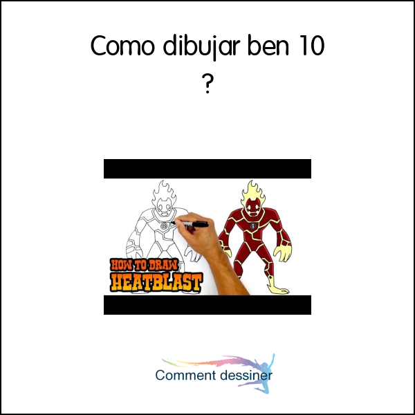 Como dibujar ben 10